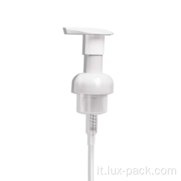 Pompa in schiuma di schiuma per distributore di liquido per liquido per sapone per sapone 40/410 di alta qualità personalizzato